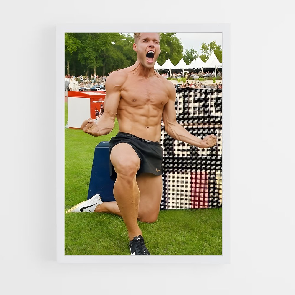 Poster Sprinting Legend – affiche Athlétisme (vue 3)